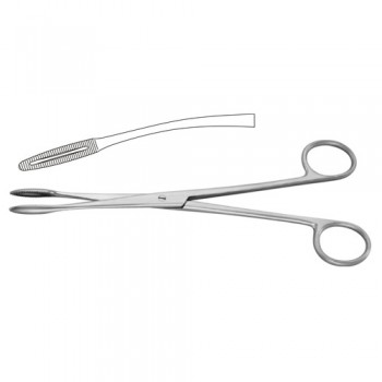 Gross-Maier Dressing Forcep Curved - Without Ratchet Stainless Steel, 20 cm - 8"